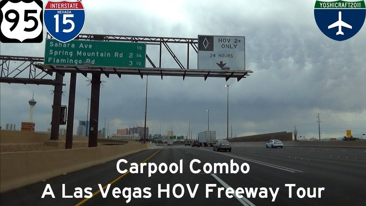 Carpool Combo - A Las Vegas HOV Freeway Tour