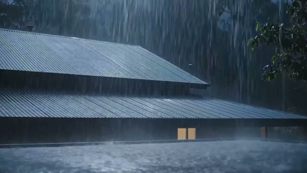 Night Rain Sounds for Deep, Peaceful Sleep