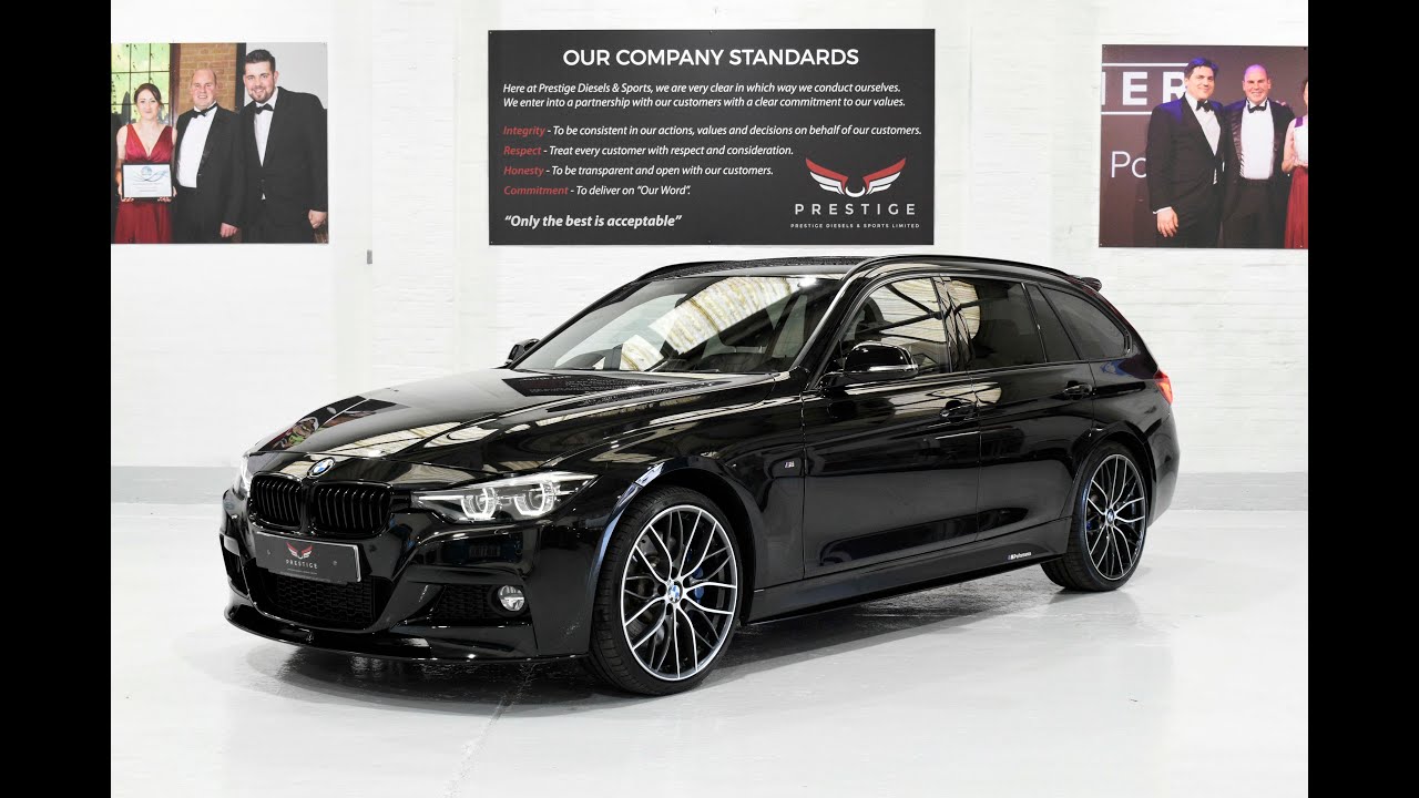 BMW 335d Xdrive Shadow Edition Auto Touring M Performance Black Gloss Body Kit 20” 405 M Alloys 4K