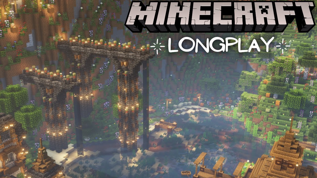 Minecraft Survival - Relaxing Longplay, Aqueducts (No Commentary) 1.18 (#25)