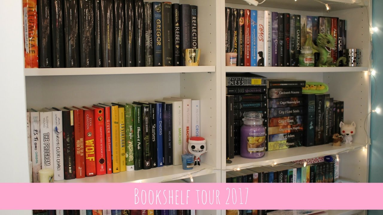 BOOKSHELF TOUR parte 1 || 2017