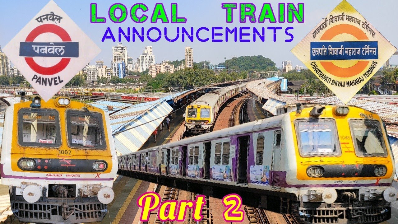 Harbour Line Local Train Announcements | Part ll