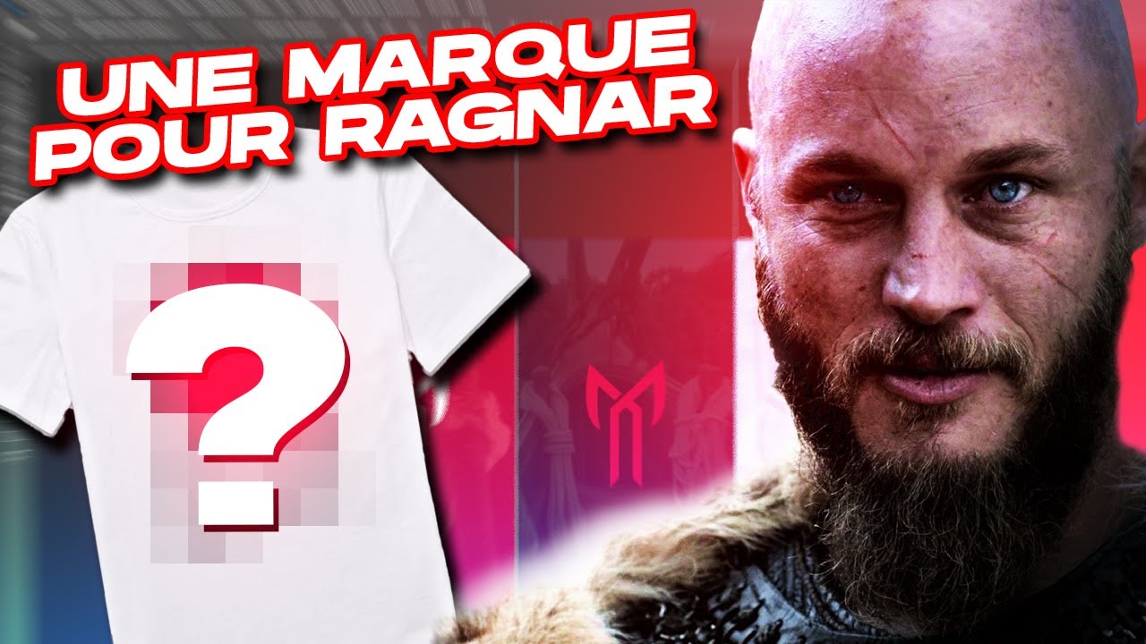 Je crée une MARQUE de vêtements streetwear pour RAGNAR LOTHBROK ! ⚔️