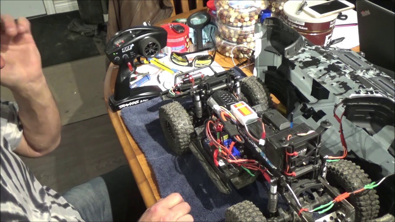 Traxxas TRX4 GRC F11 V8 5.0 Motor Cooling Fan Review