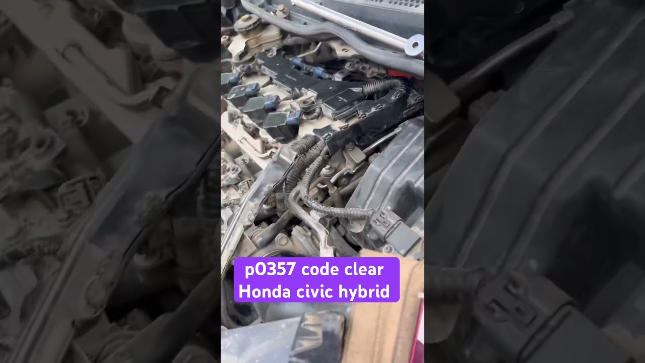 how to fix p0357 code Honda Civic #wiring #handpumpautomationmotorfixing #noorcarac #mechanic ￼￼￼