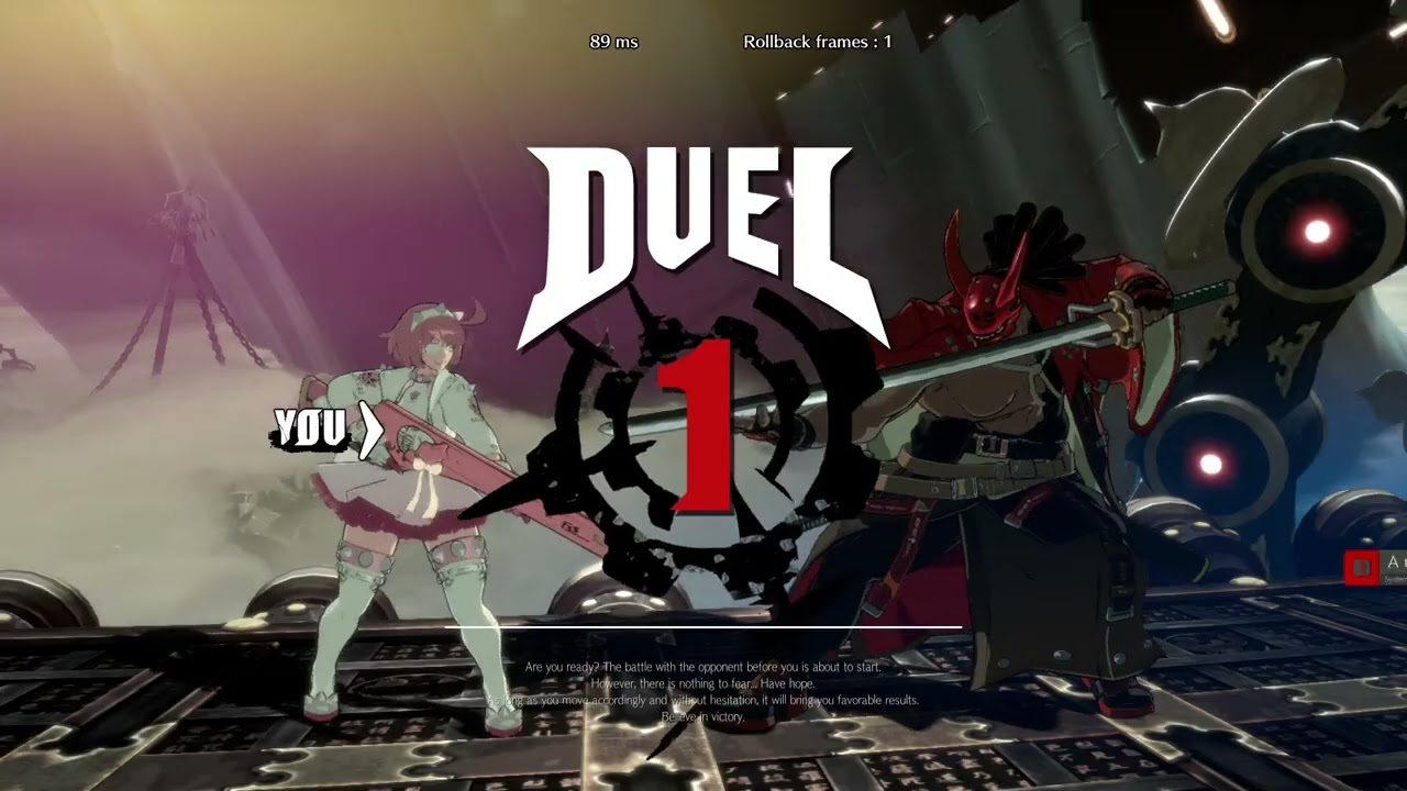 Rood (Elphelt) vs Domolkk (Nagoriyuki) - Guilty Gear  Strive