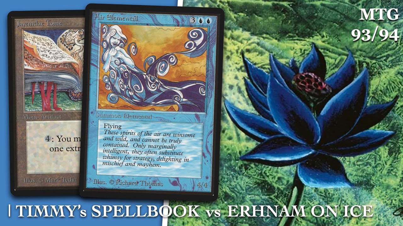 Timmy's Spellbook (Mono U) vs Erhnam on Ice (WUG), Old School Magic the Gathering (MTG) | 717