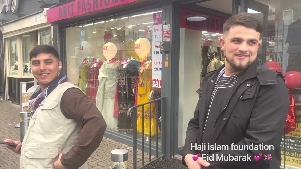 Eid Mubarak. De Alum Rock Ranguna, 🇬🇧🇬🇧 Birmingham, UK.