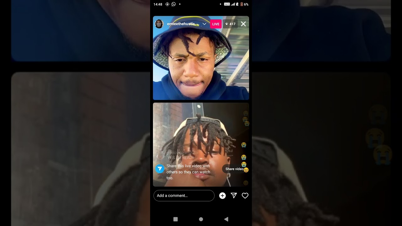 emtee live with young seruno his DJ