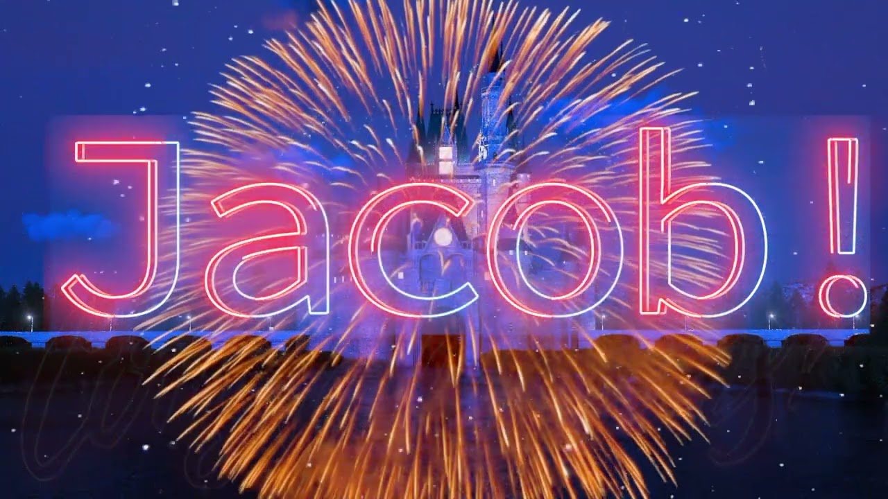 Happy birthday Jacob!