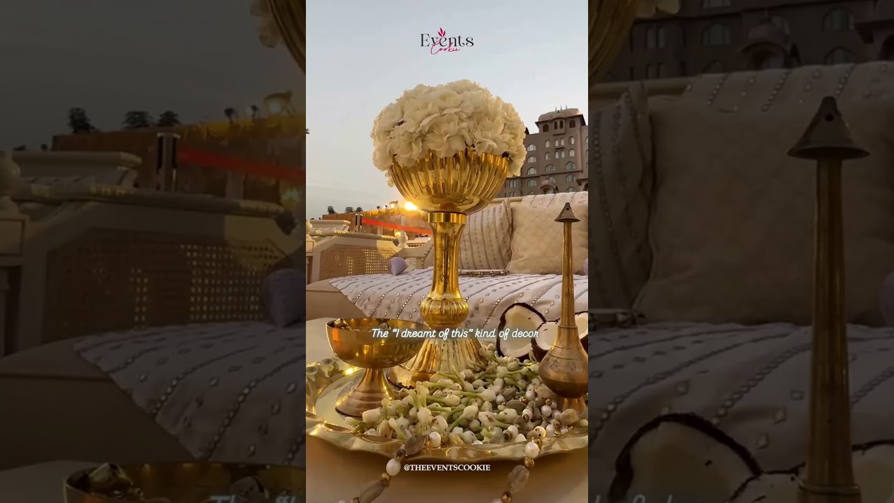 Royal Wedding D&eacute;cor Ideas | Stunning Mandap & Stage Setup by Events Cookie ✨ | Luxury Wedding India