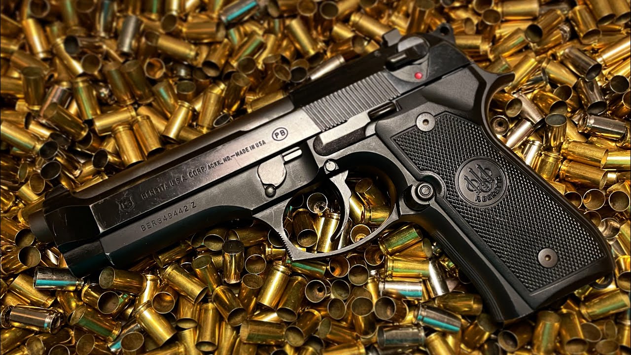 Beretta 92FS Police Special: Old School Cool 20th Century Nostalgia with REAL STEEL parts!