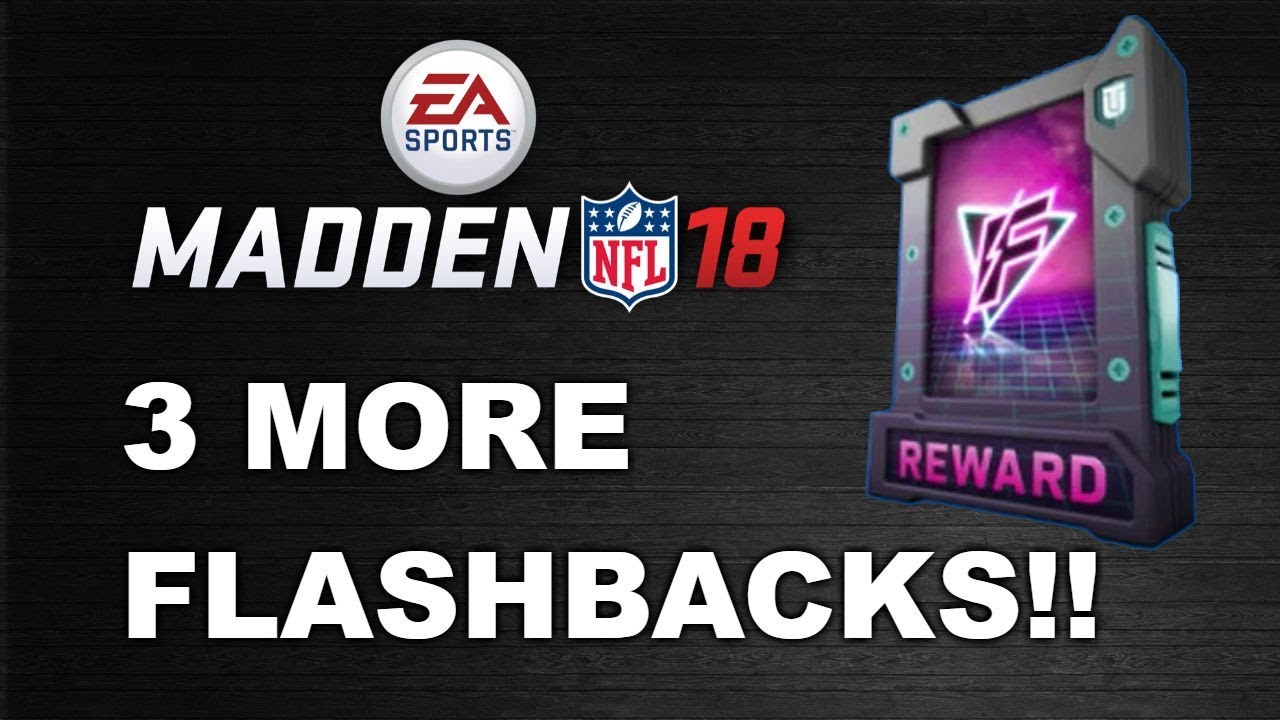 3 MORE FLASHBACK PACKS!! MUT 18 PACK OPENING