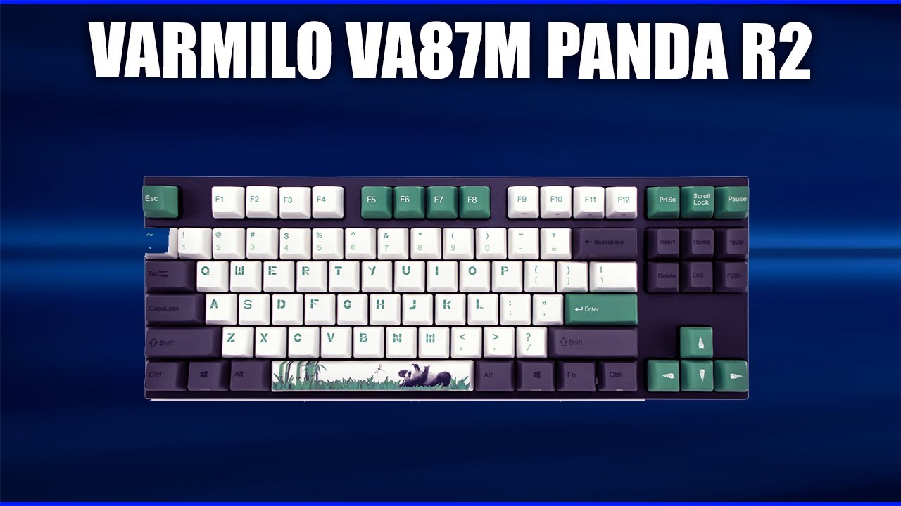 Игровая клавиатура Varmilo VA87M Panda R2 Cherry MX Brown, Red, Silend Red, Blue