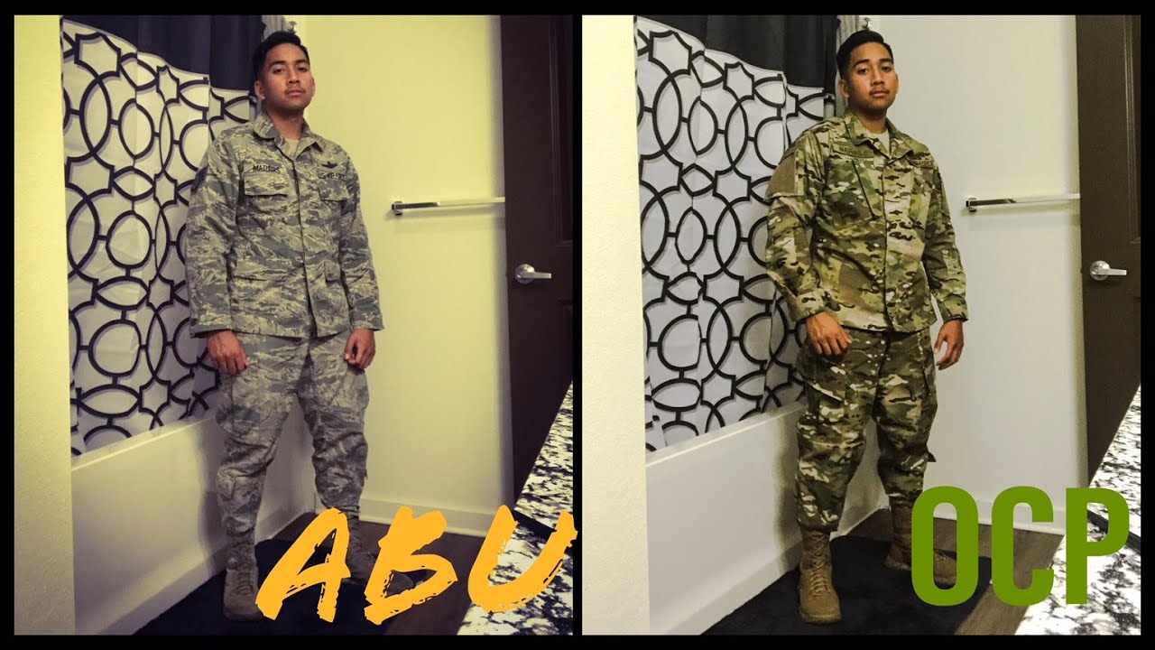 Air Force OCP vs ABU Comparison OCP Uniform TACTICAL First look