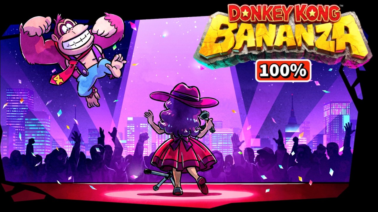 Donkey Kong Bananza - Secret Final Level & 100% Secret Ending (4K)