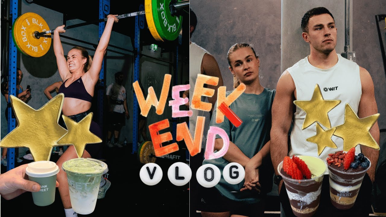 weekend vlog | lots of crossfit, food and a doctors appointment