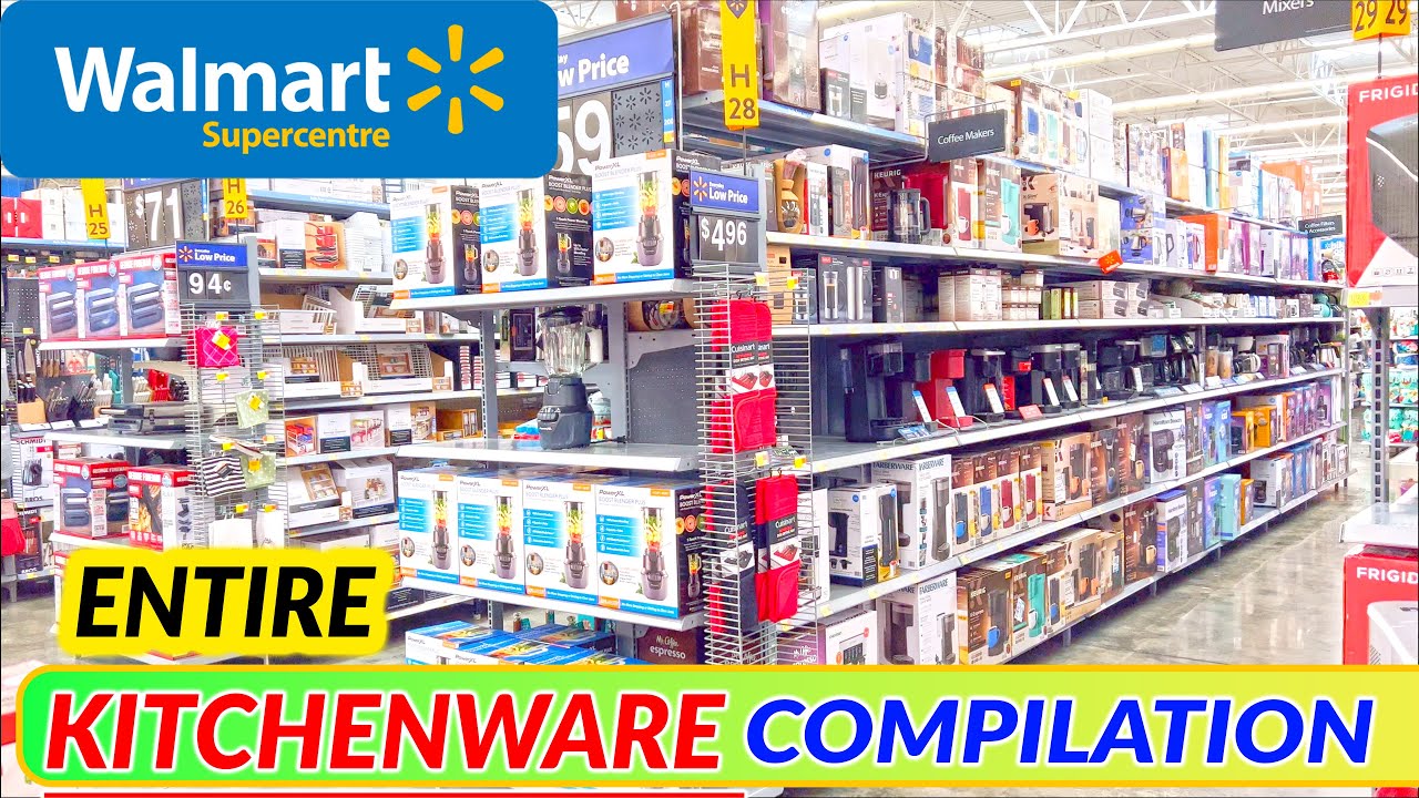 ENTIRE WALMART KITCHENWARE Walkthrough Compilation