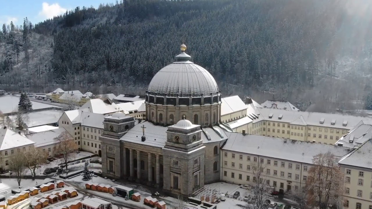 Winterzauber in St  Blasien