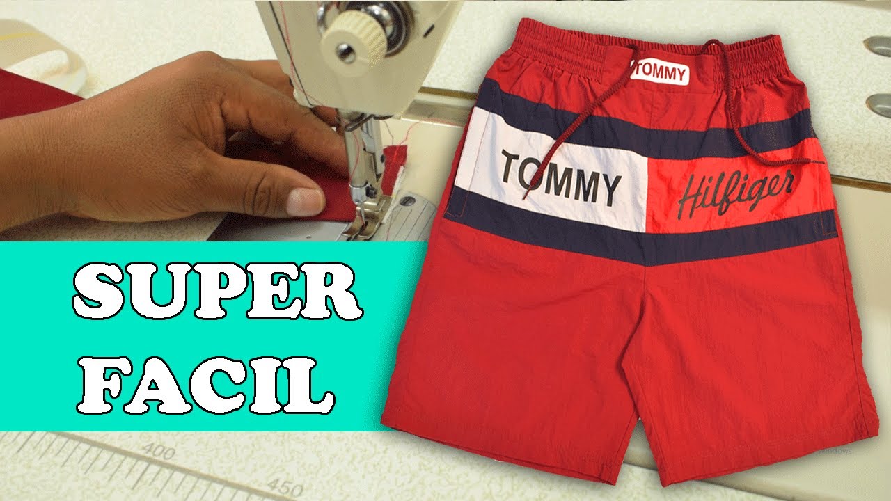 BERMUDA SHORT PARA HOMBRE-TIPO TOMMY|Tips De Confeccion
