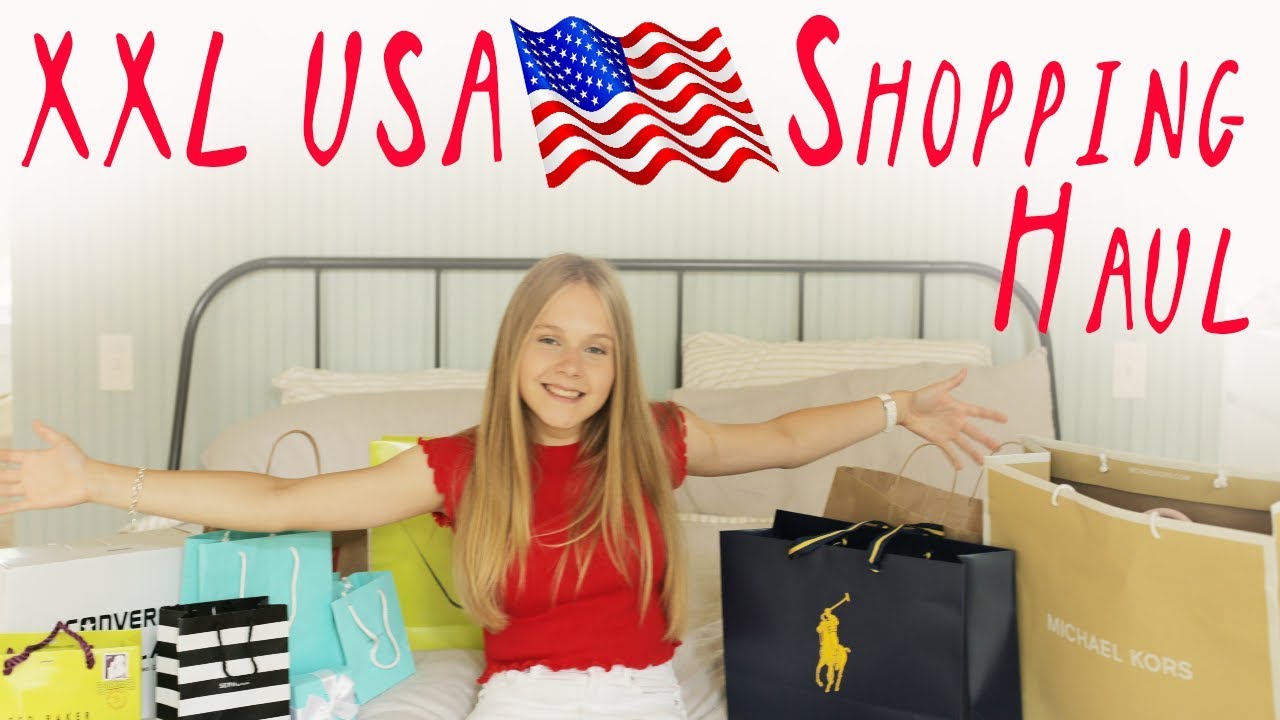 XXL USA Shopping HAUL 🇺🇸 / BRANDY MELVILLE, SEPHORA, RALPH LAUREN // CHARLIE XD