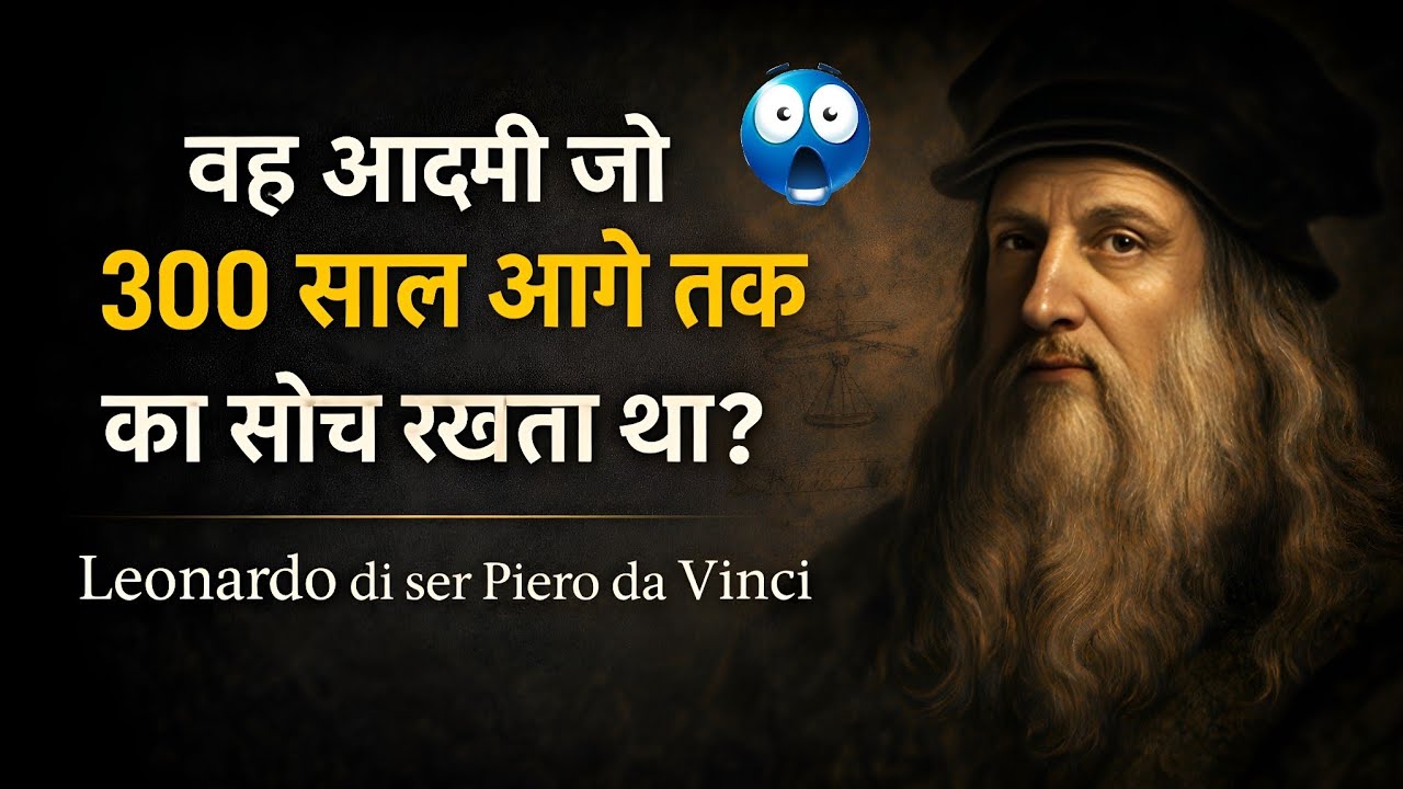 Wo Aadmi Jo 300 Saal Aage Sochta Tha | Leonardo da Vinci | @BrainovaBook 