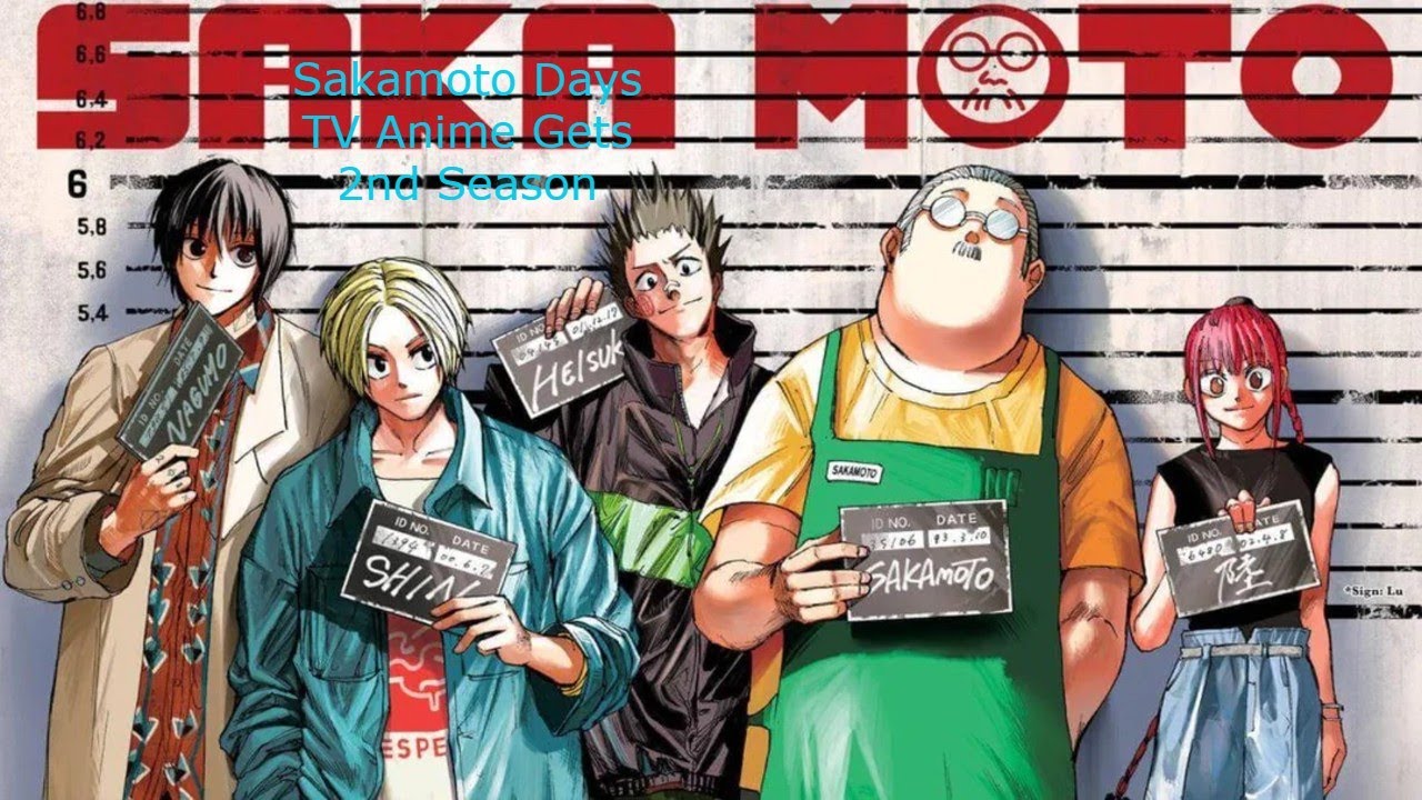Anime News Round Up Sakamoto Days TV Anime Gets 2nd Season