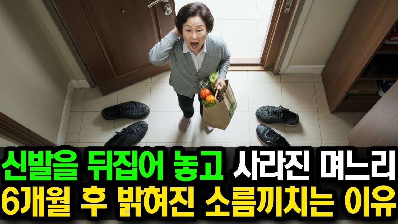 시어머니 신발을 뒤집어 놓고 사라진 며느리, 6개월 후 밝혀진 소름끼치는 이유