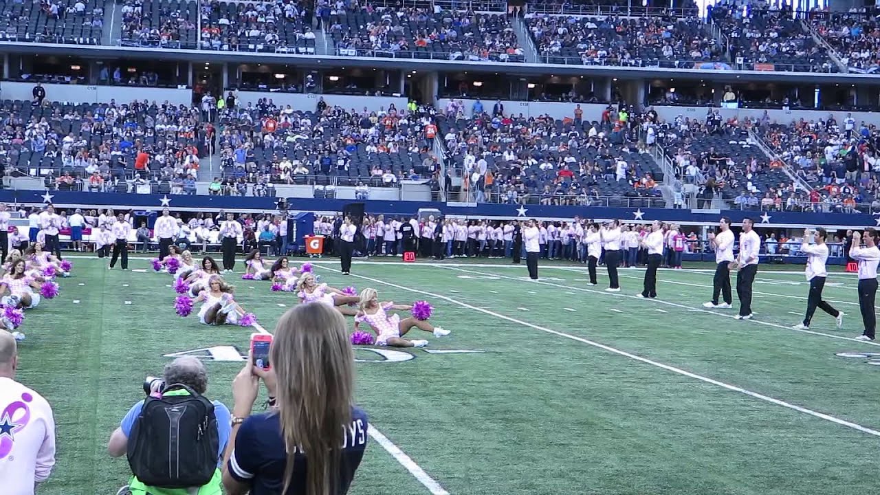 Dallas Cowboys Breast Cancer Awareness Halftime Show