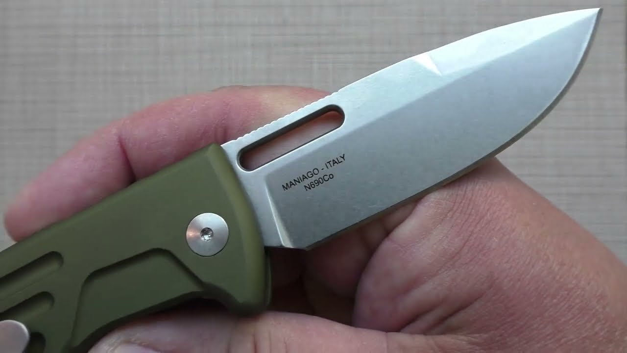 П(р)ОЩЕЛКАЕМ? Нож CROW FULL AUTO SP Fox Knives