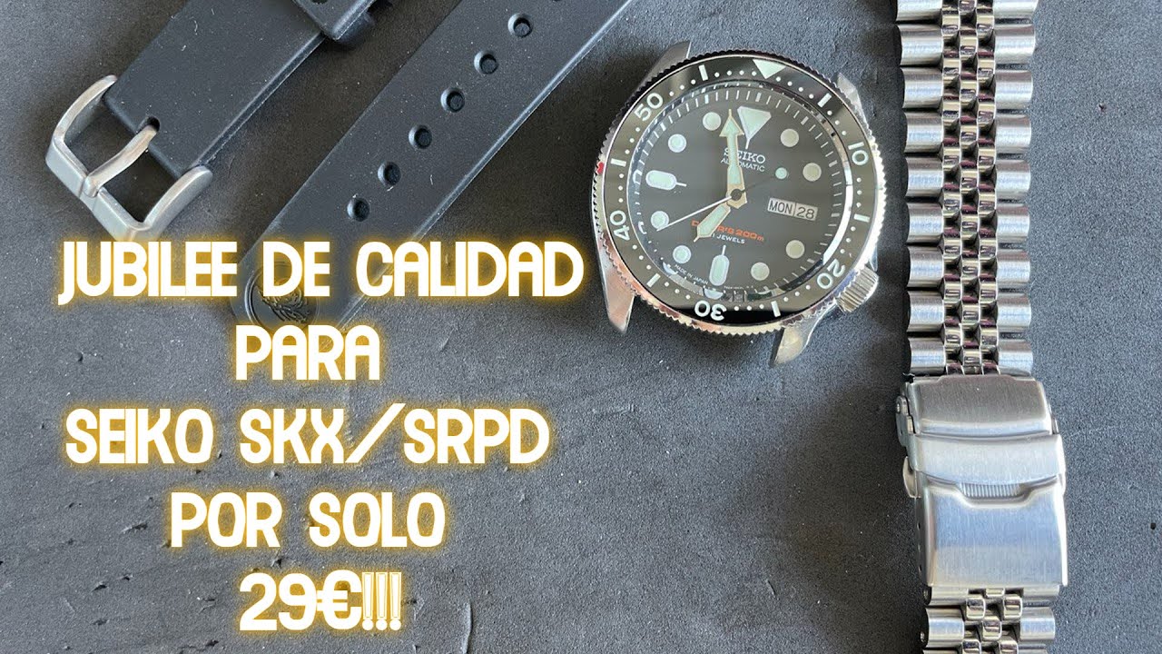 Un brazalete de calidad y ECONOMICO para el SEIKO SKX y SRPD