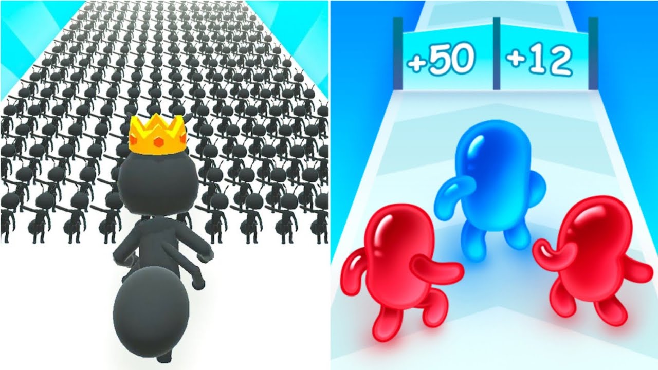 looking good 🥉🎖️ Join Blob clash 3D Vs Tiny Run android ios gameplay mobile max series 🔥🔥🔥🔥