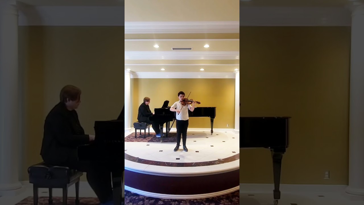 Alex Piquet plays Praeludium and Allegro
