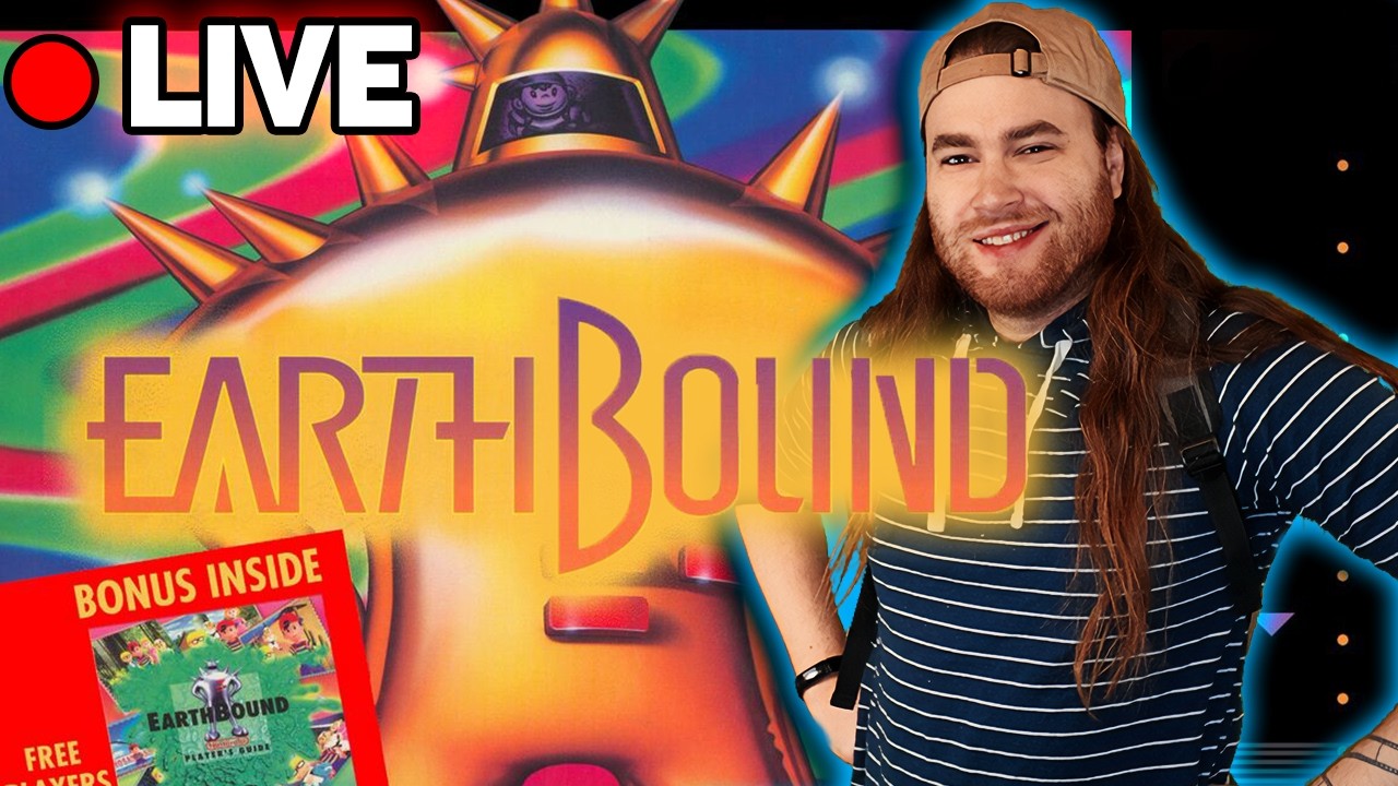 🔴First Time Playing EARTHBOUND (Part 2)