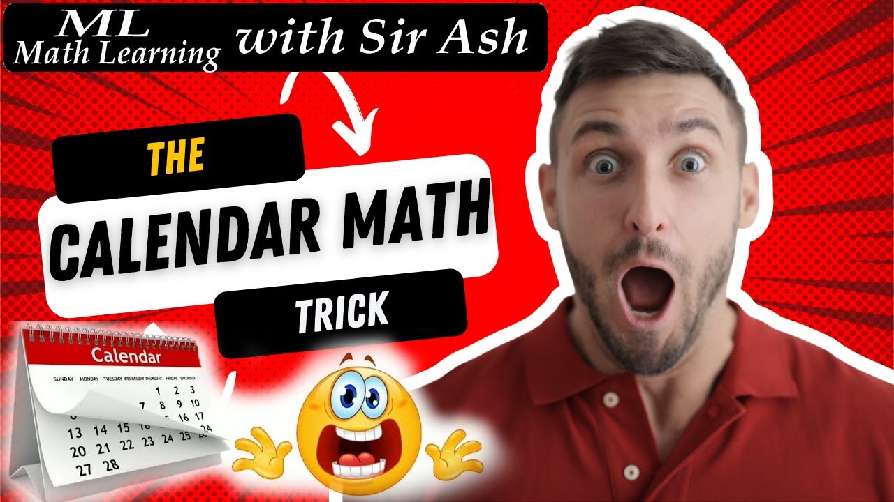 Solve Calendar Problems In Seconds | Calendar Trick