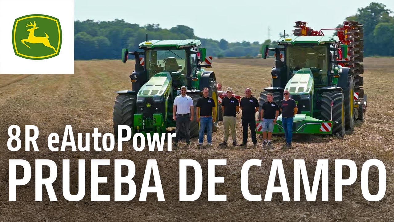 Éxito agrícola con John Deere 8R 410 eAutoPowr