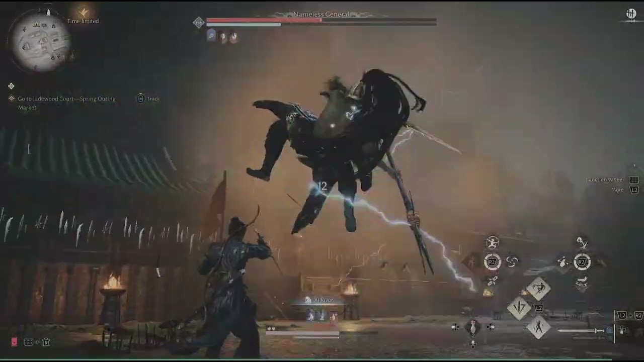Where Winds Meet - Nameless General Boss Fight