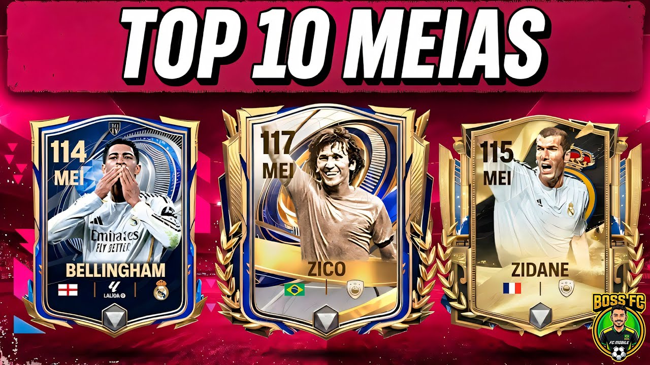 VALE A PENA USAR MEI? TOP 10 MEI do FC MOBILE!