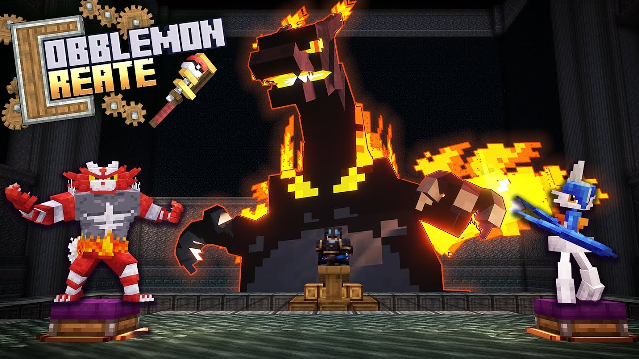 I’m Making a Create Mod Pokémon Stadium - And G-Max Charizard Invaded || Cobblemon x Create