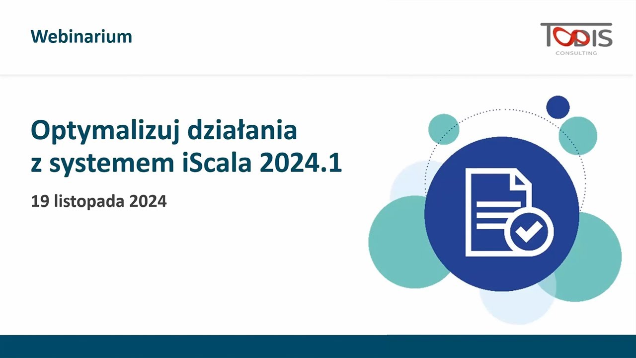 Webinarium: Epicor iScala 2024.1: Optymalizuj działania z systemem iScala 2024.1.