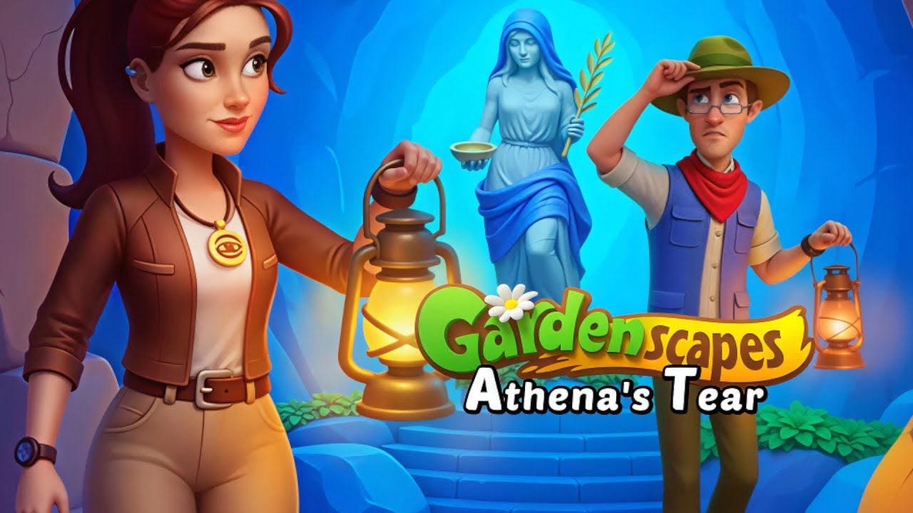 GARDENSCAPES NEW ACRES | Athena's Tear Expedition | FULL GAME | Gameplay Walkthrough