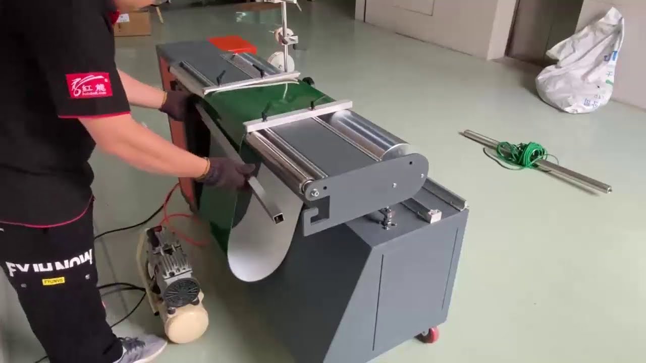 Conveyor belt v guide cleat welding machine 1000mm size