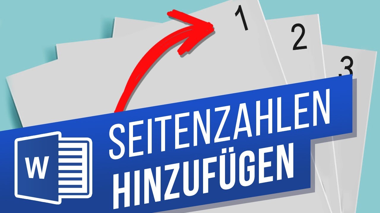 Seitenzahlen in Word einf&uuml;gen