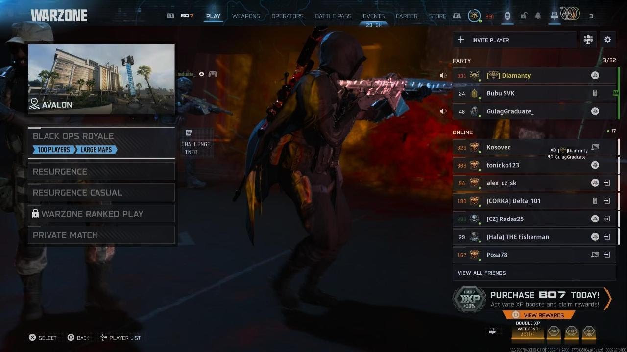 Warzone Avalon prvá výhra🎮