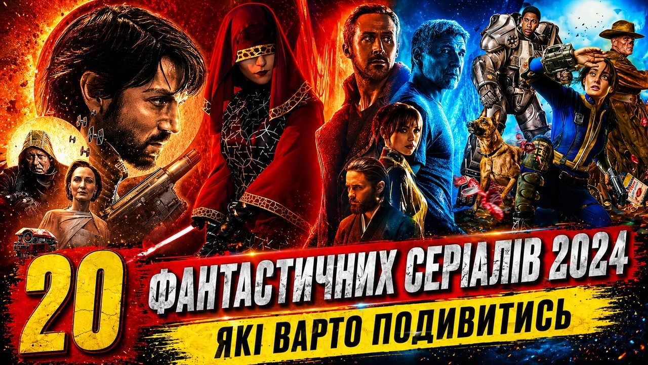 ТОП 20 НАЙКРАЩІ ФАНТАСТИЧНІ Серіали 2024 року які ВАРТО ПОДИВИТИСЬ ★ Нові Серіали 2025 ★ АСОКА 2