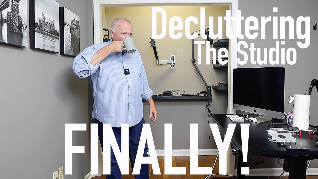Decluttering the Studio
