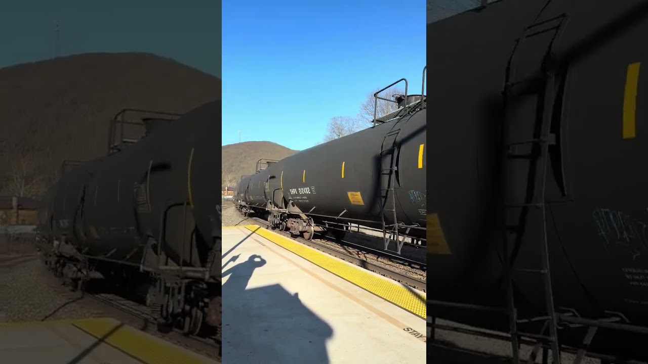 03/08/26: NS 4000 and 4580 in Tyrone, Pennsylvania🇺🇸 #trainspotting #norfolksouthern #railroad #ns 