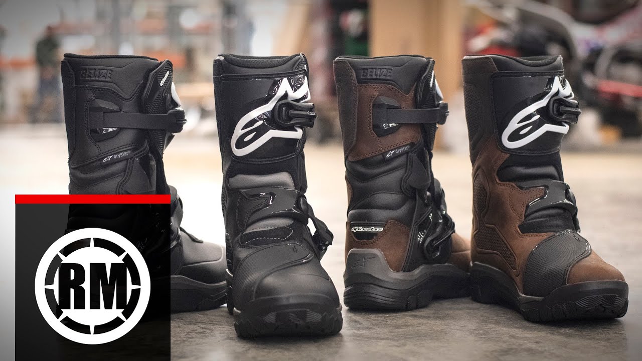 Alpinestars Belize Drystar Leather Adventure Motorcycle Boots