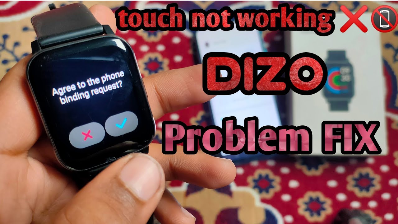 DIZO Watch 2 Sports❗Touch Problem❗ How to Fix❗ coustomer support❗Dizo touch not working solution👍❗📵💯