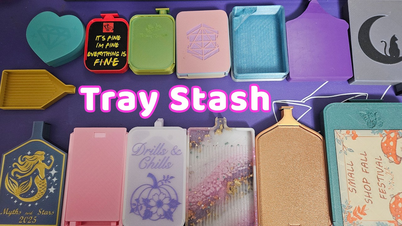 Mythic Rare's Diamond Painting Tray Stash